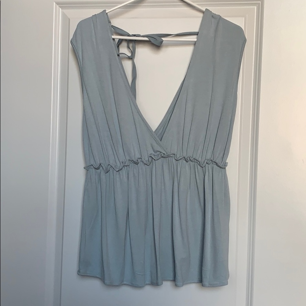 cute v neck tank top